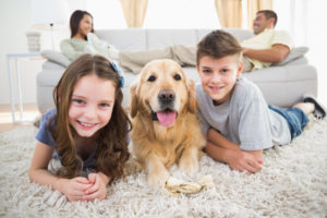 Siblings With Pet